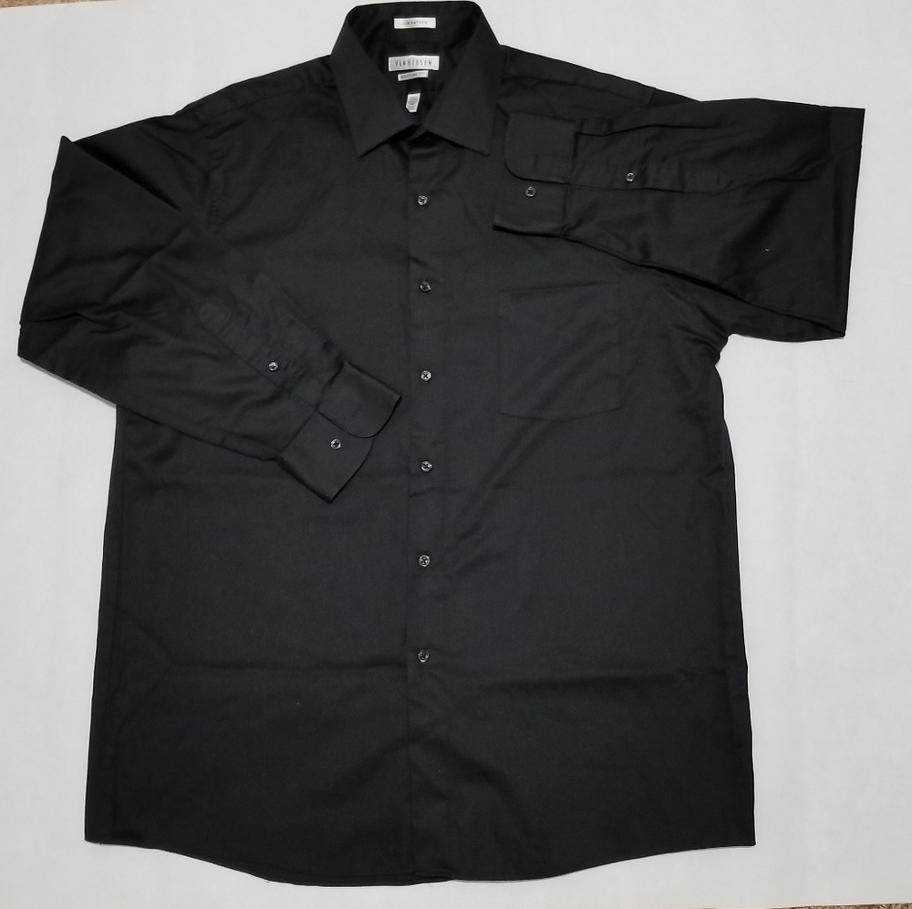 Van Heusen Lux Sateen Regular Fit 16.5 32/33